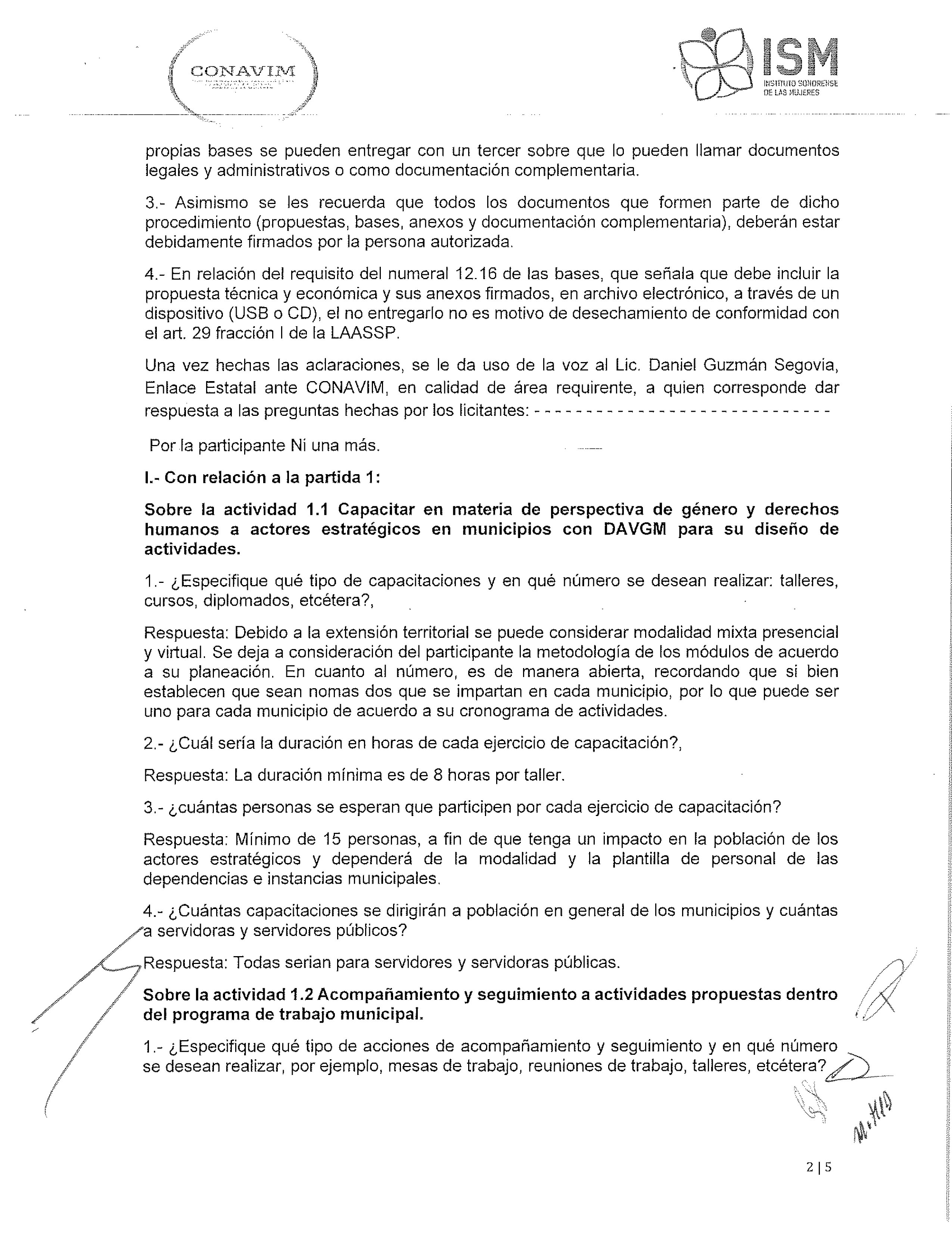 acta de junta de aclaraciones 2