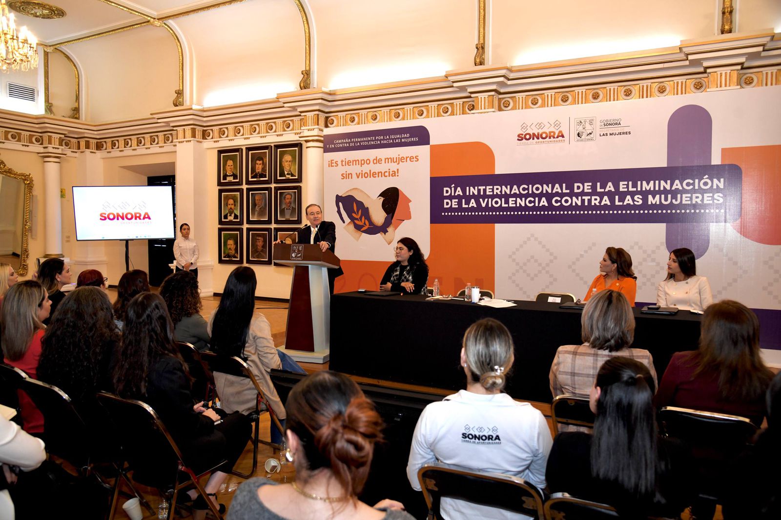 Sonora es referente nacional en perspectiva de género con primer Centro Especializado de Capacitación: Gobernador Durazo